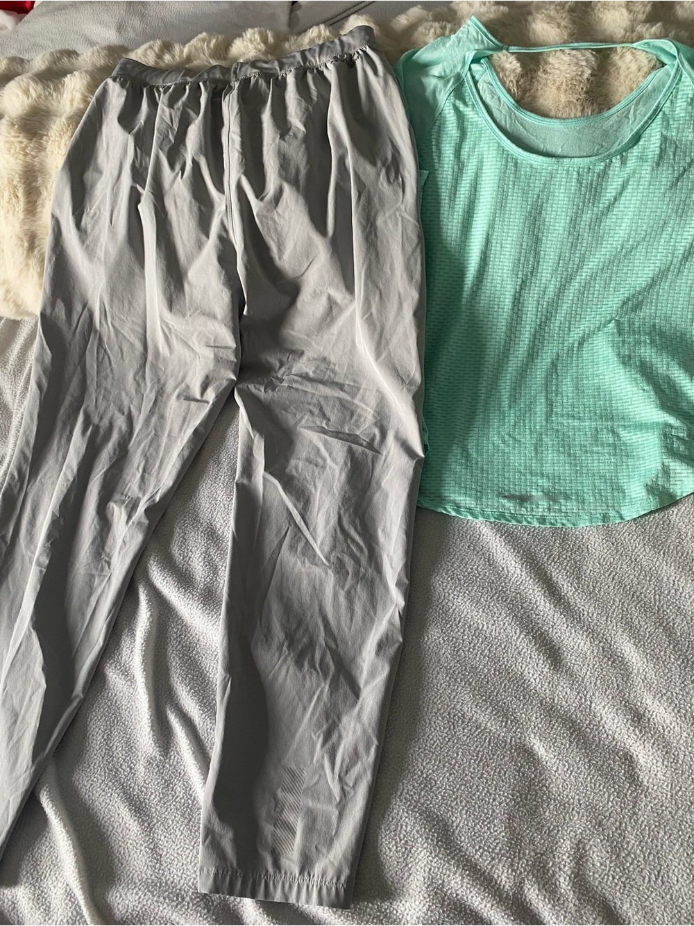 Under Armour Light Gray Track Joggers